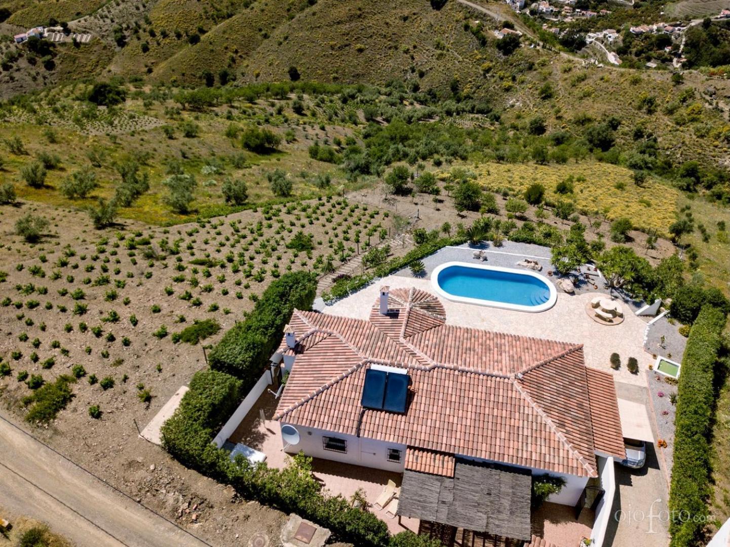הוילה Canillas de Aceituno Casa Lucia מראה חיצוני תמונה